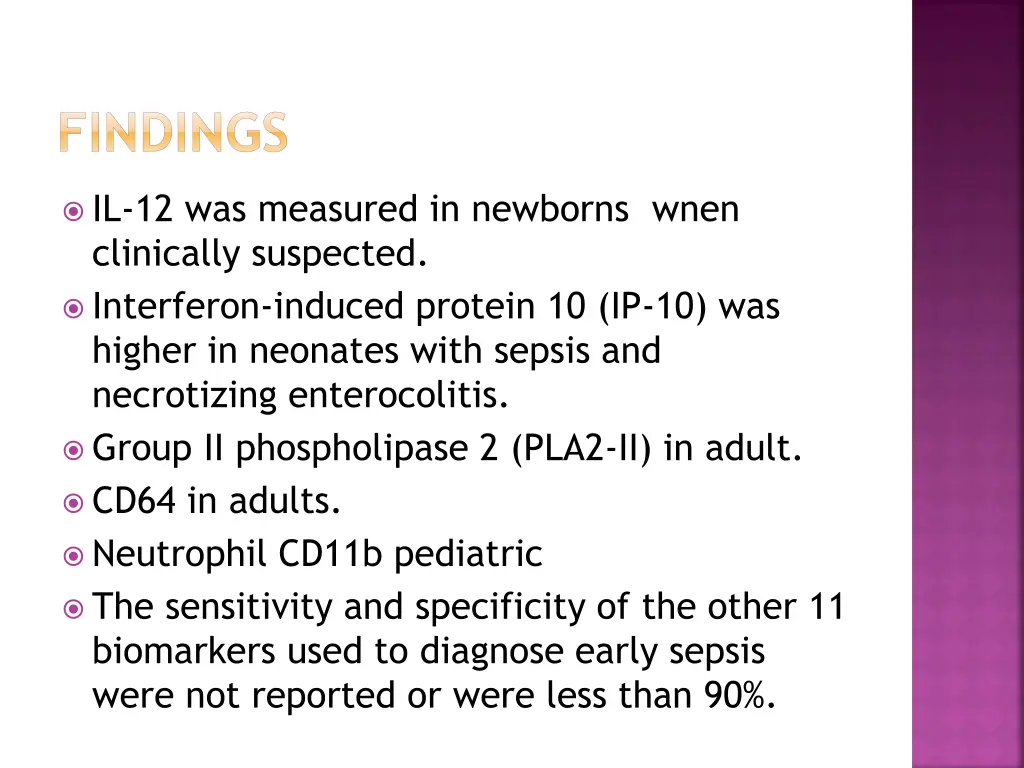 findings