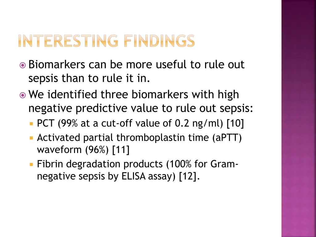 interesting findings