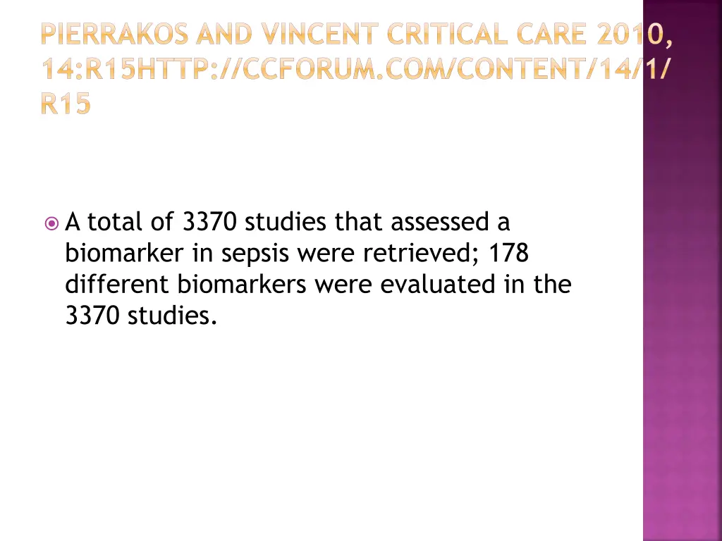 pierrakos and vincent critical care 2010