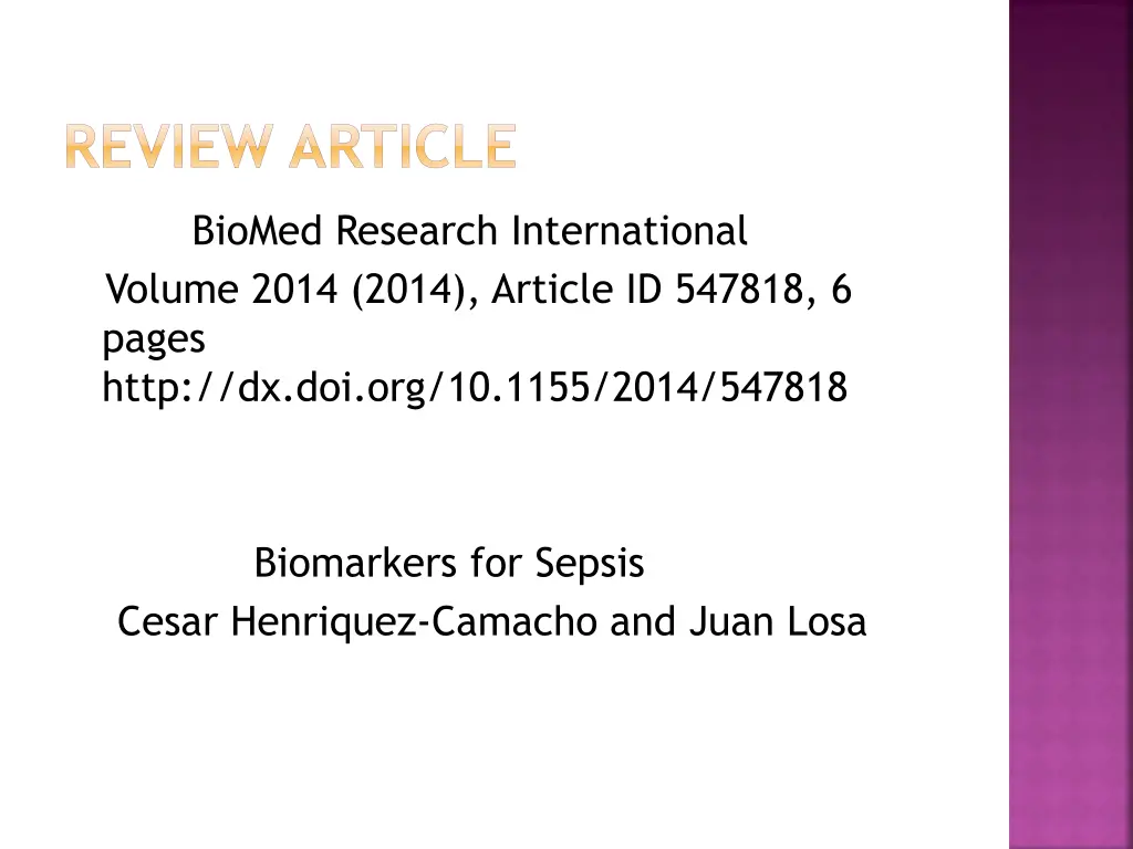 review article