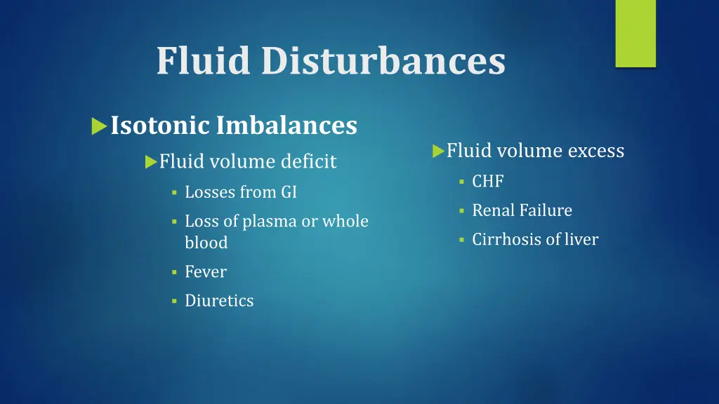 fluid disturbances