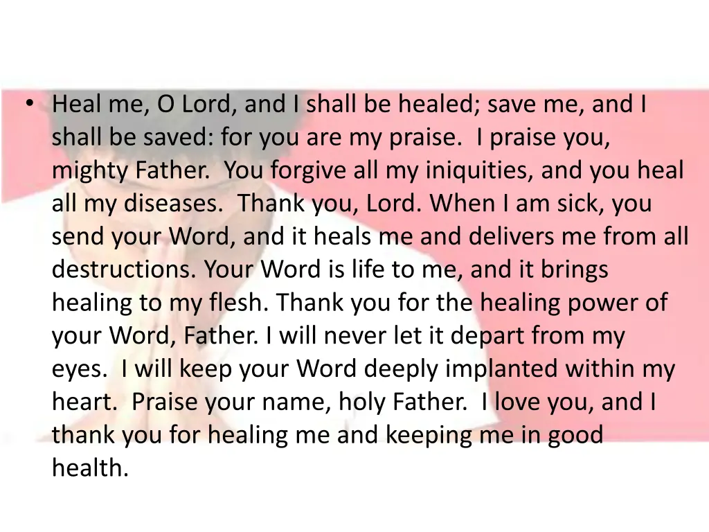 heal me o lord and i shall be healed save