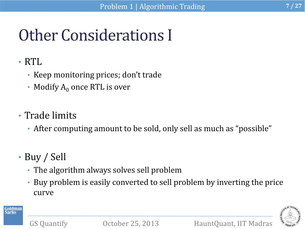 problem 1 algorithmic trading 4