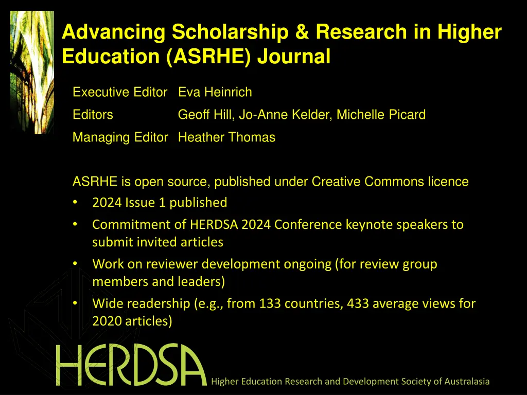 advancing scholarship research in higher