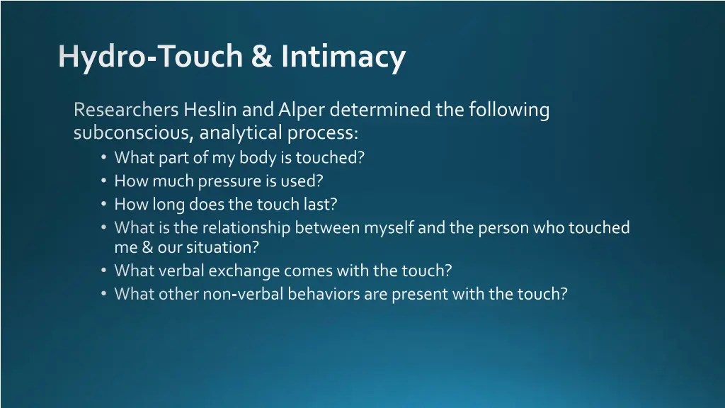 hydro touch intimacy 5