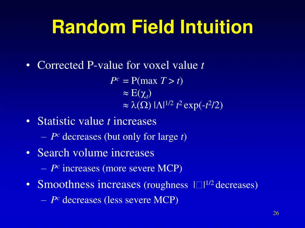 random field intuition