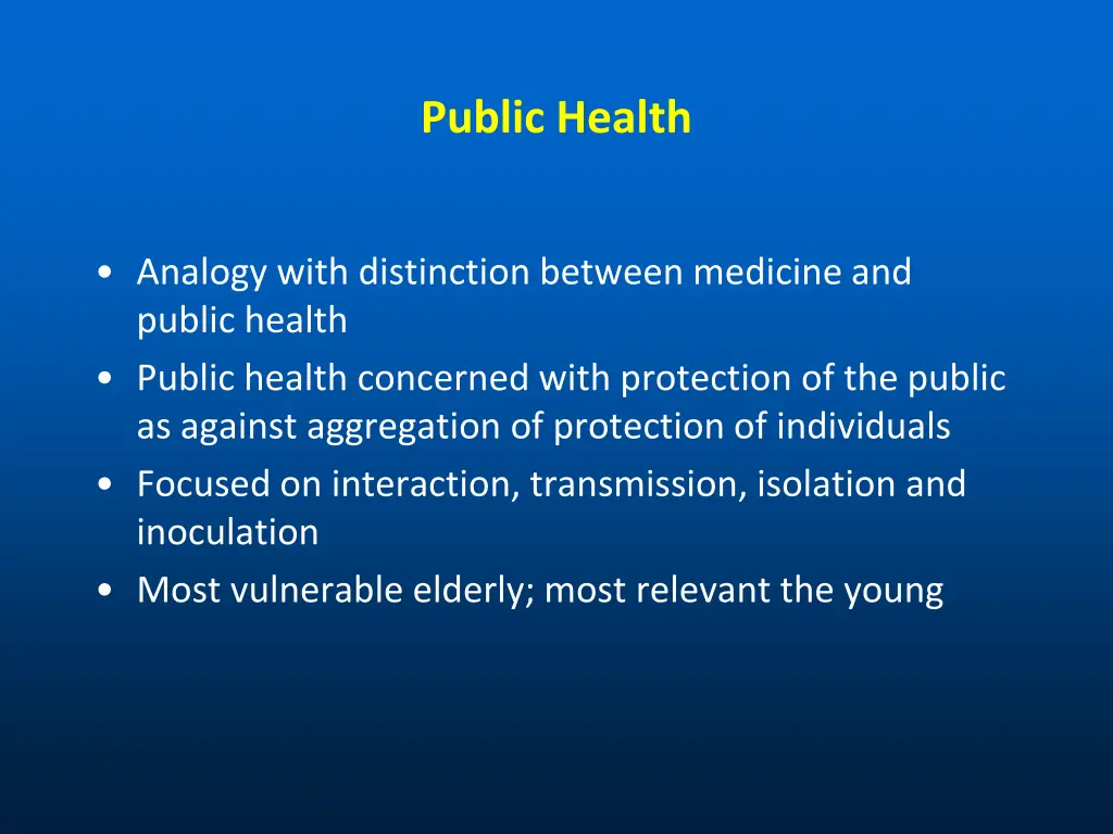 public health