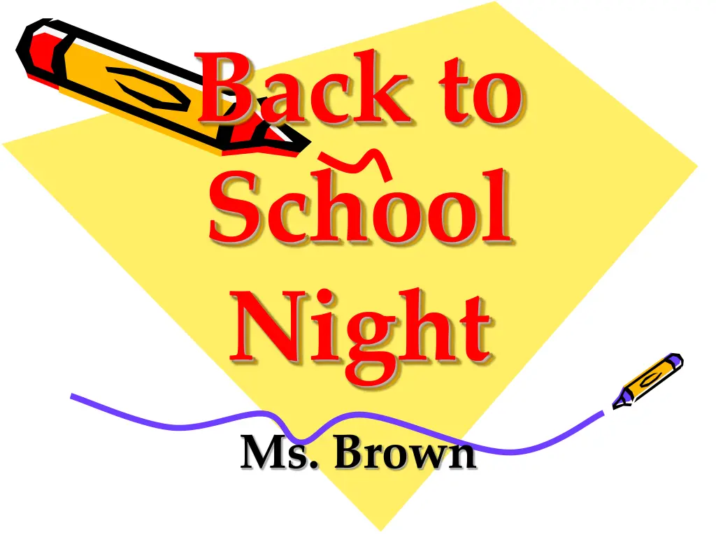 back to school night 1