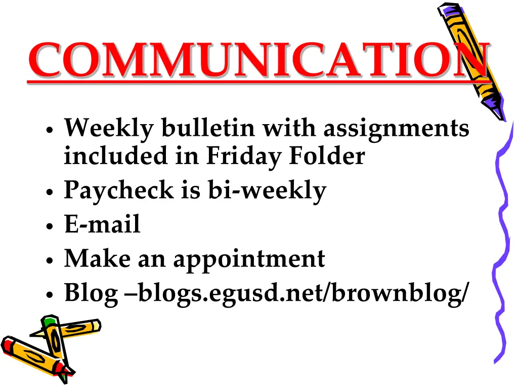 communication