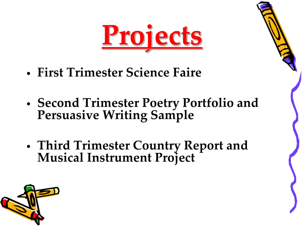 projects