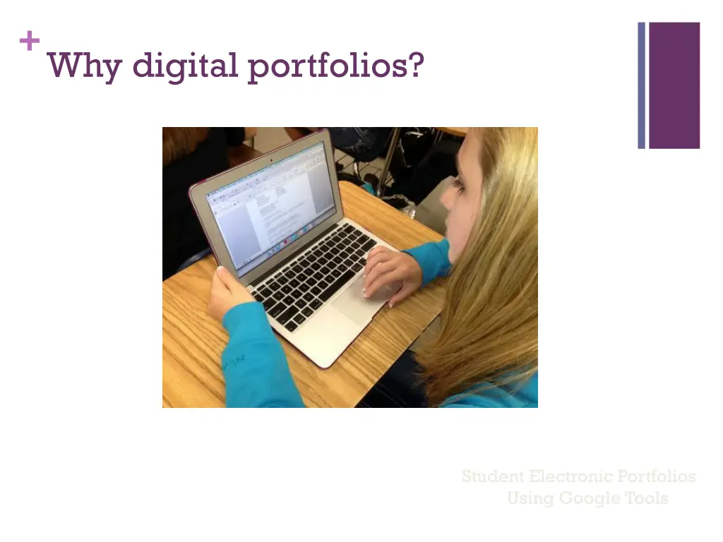 why digital portfolios