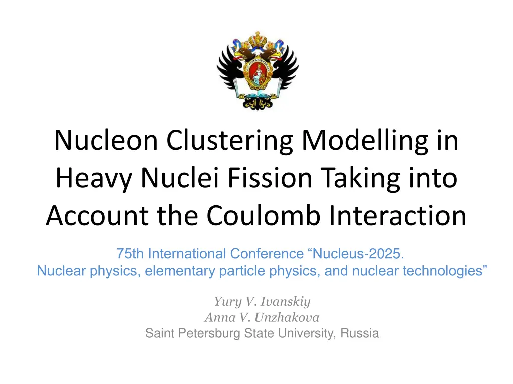nucleon clustering modelling in heavy nuclei