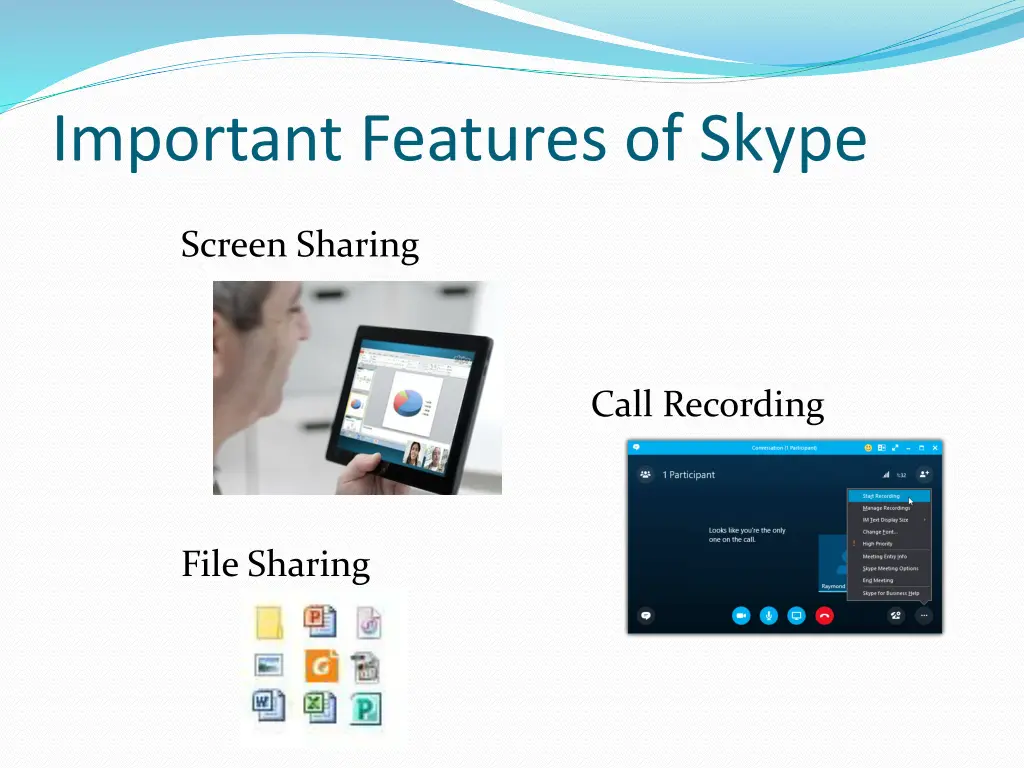 important features of skype