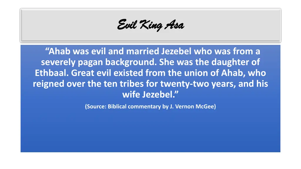 evil king asa evil king asa 1