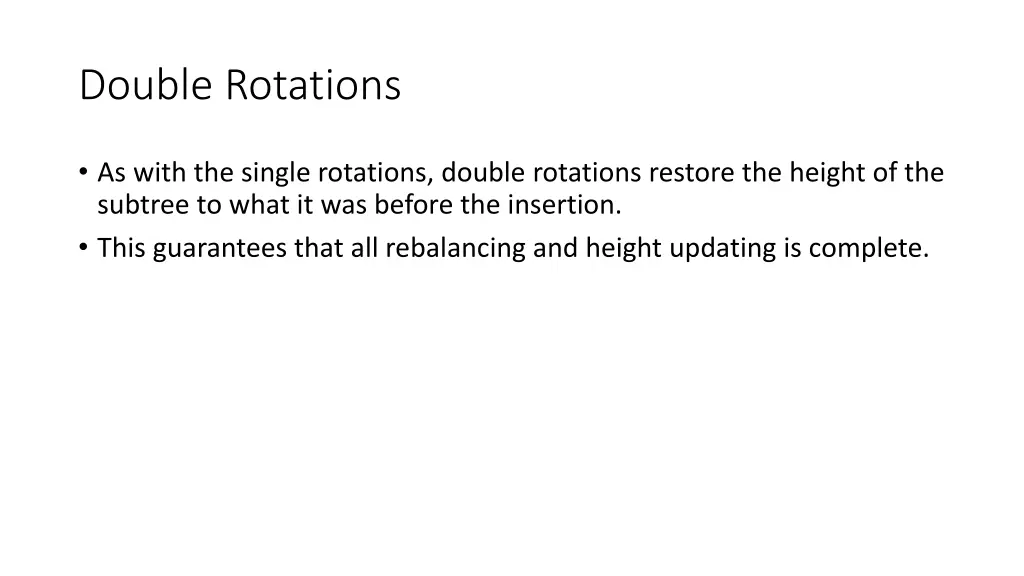 double rotations