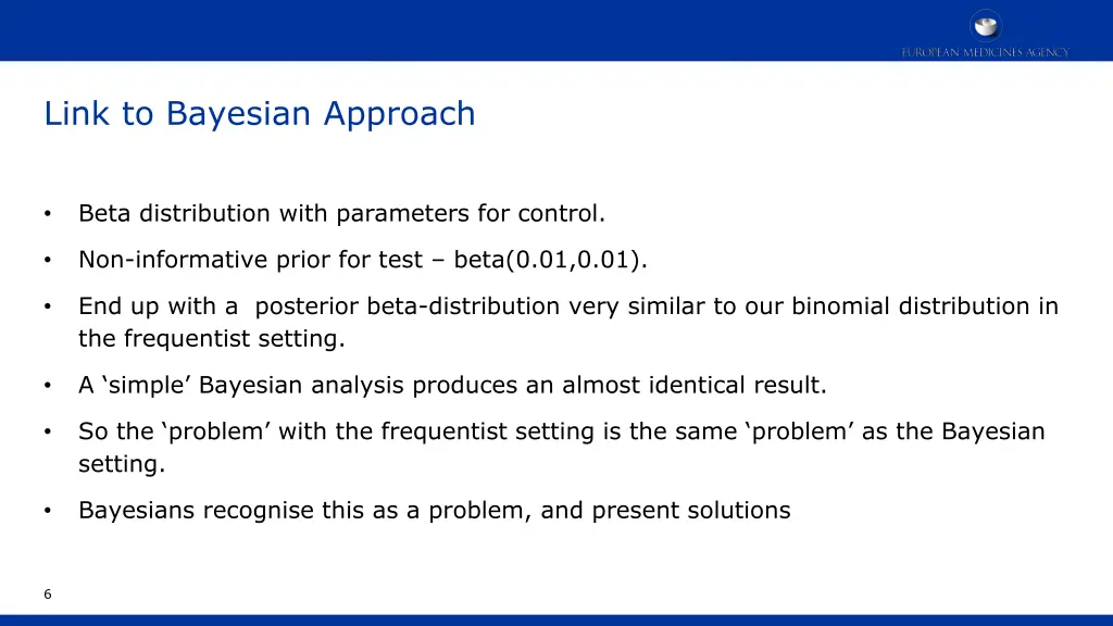 link to bayesian approach