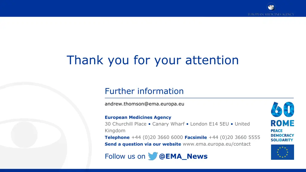 thank you for your attention