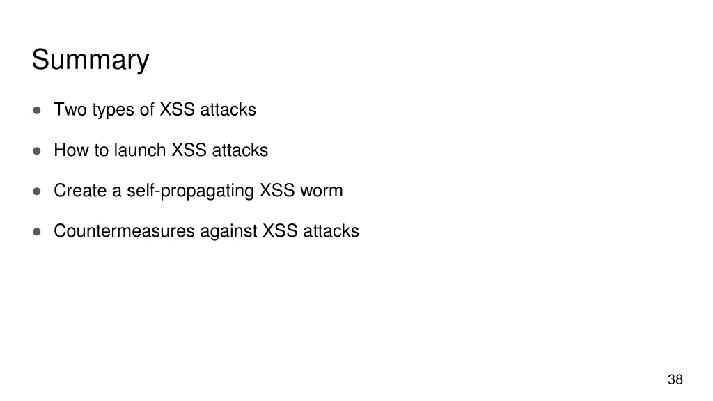 summary