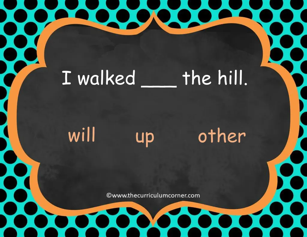 i walked the hill