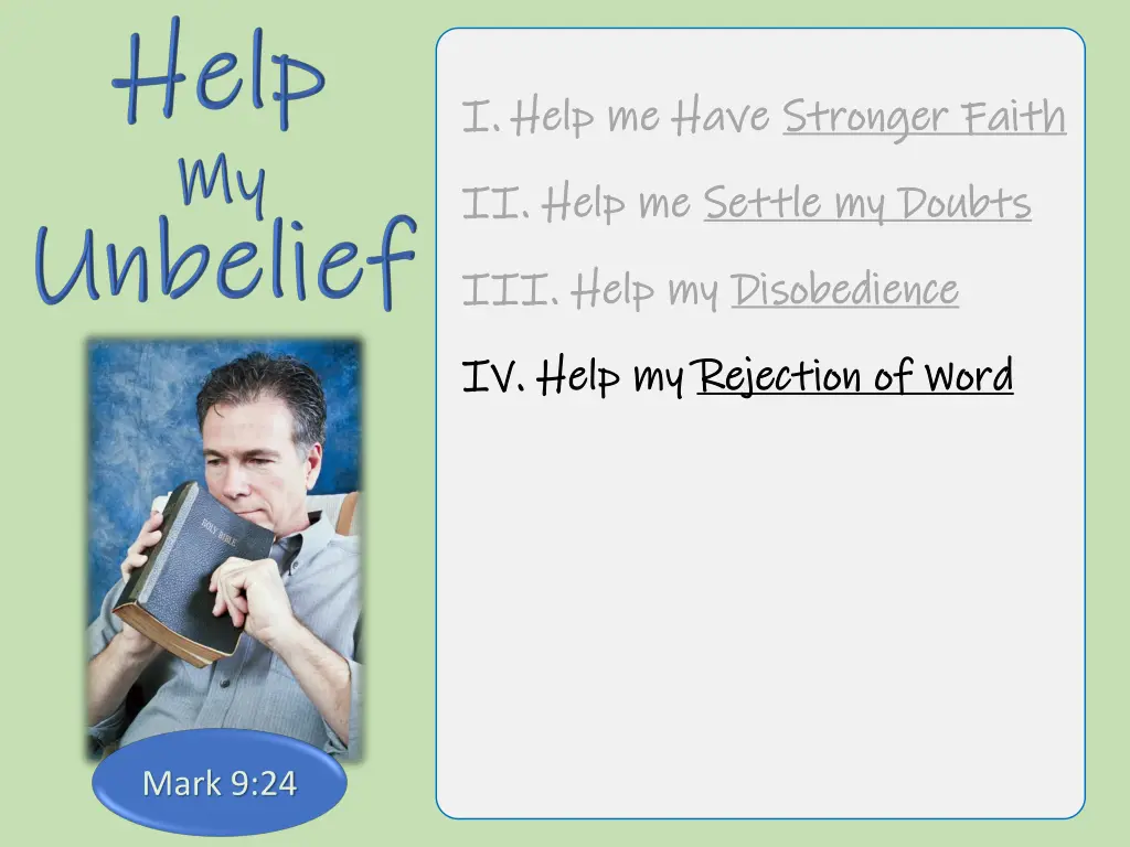i i help me have help me have stronger faith 7