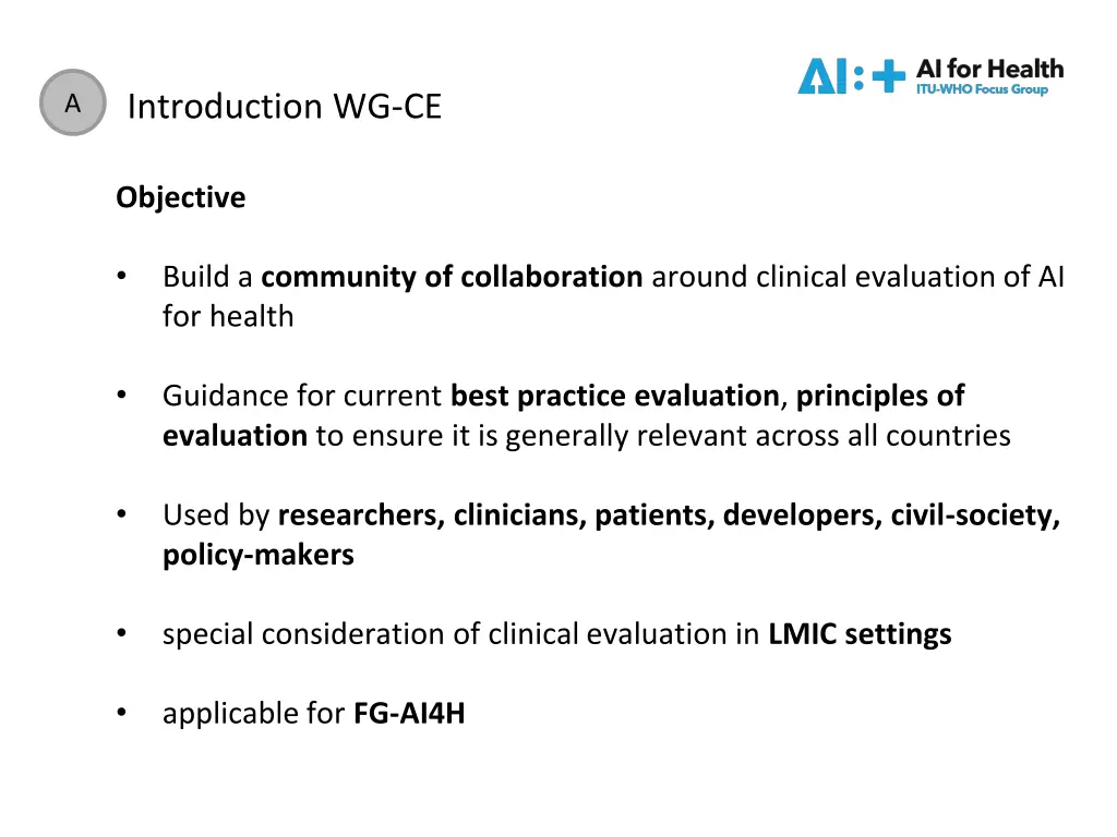 introduction wg ce 1