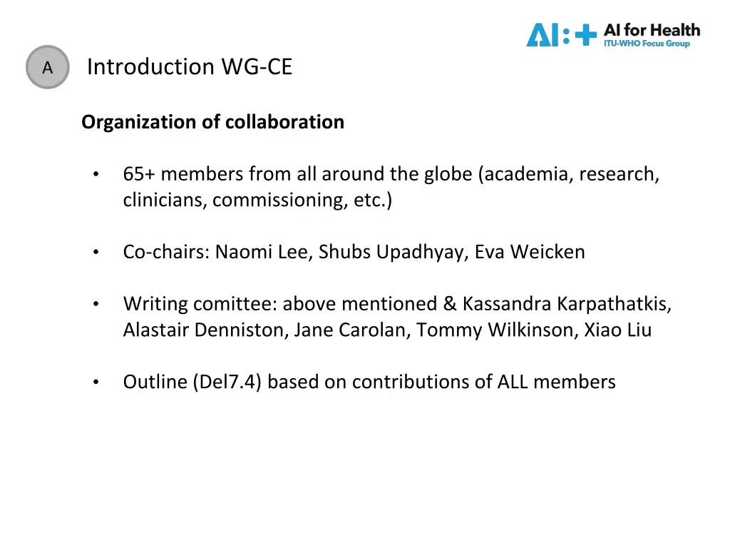 introduction wg ce 2