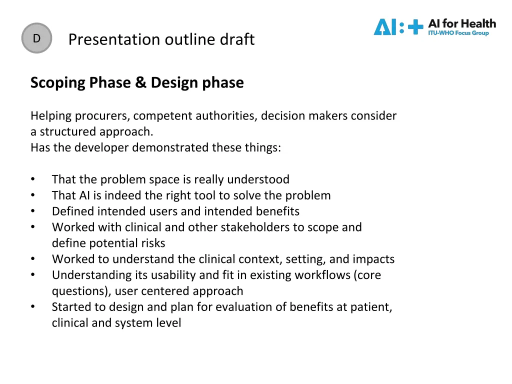 presentation outline draft 1