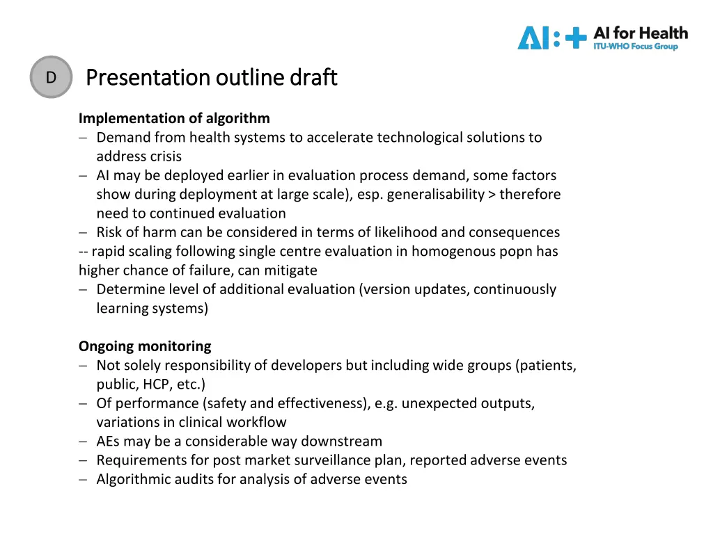 presentation outline draft presentation outline 3