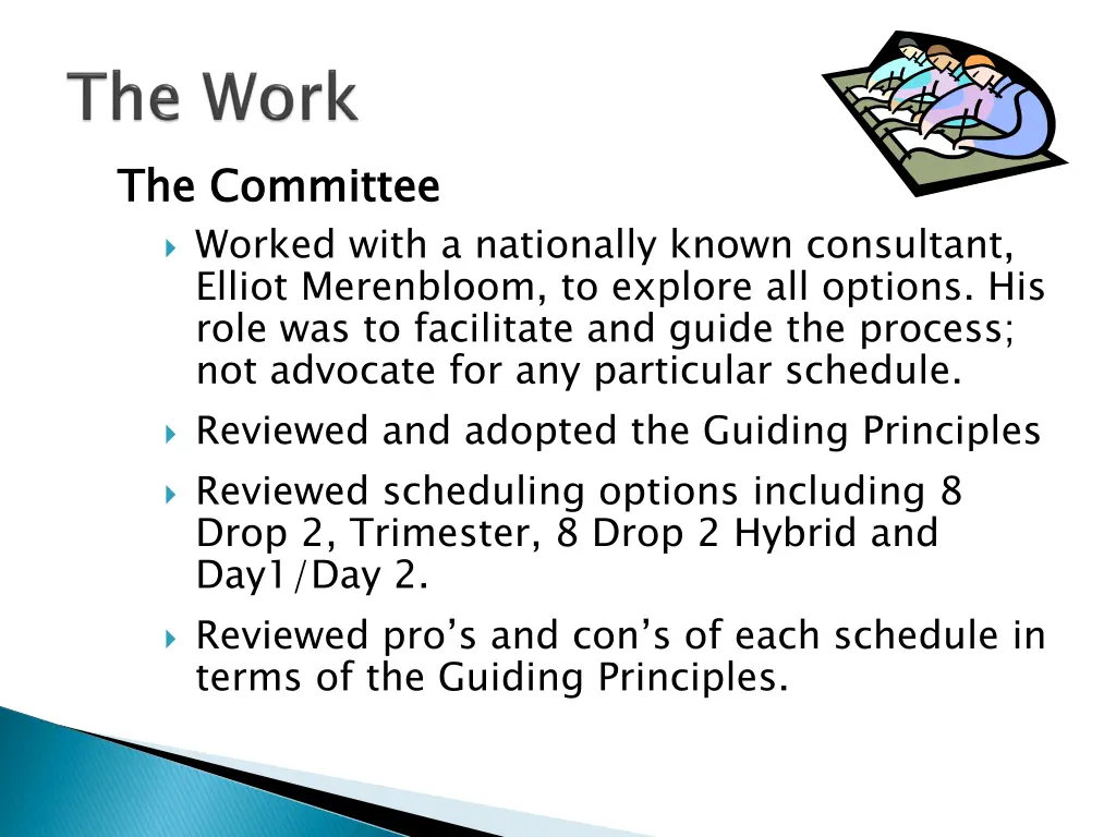 the committee worked with a nationally known