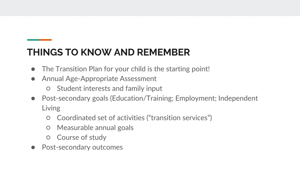things to know and remember 4