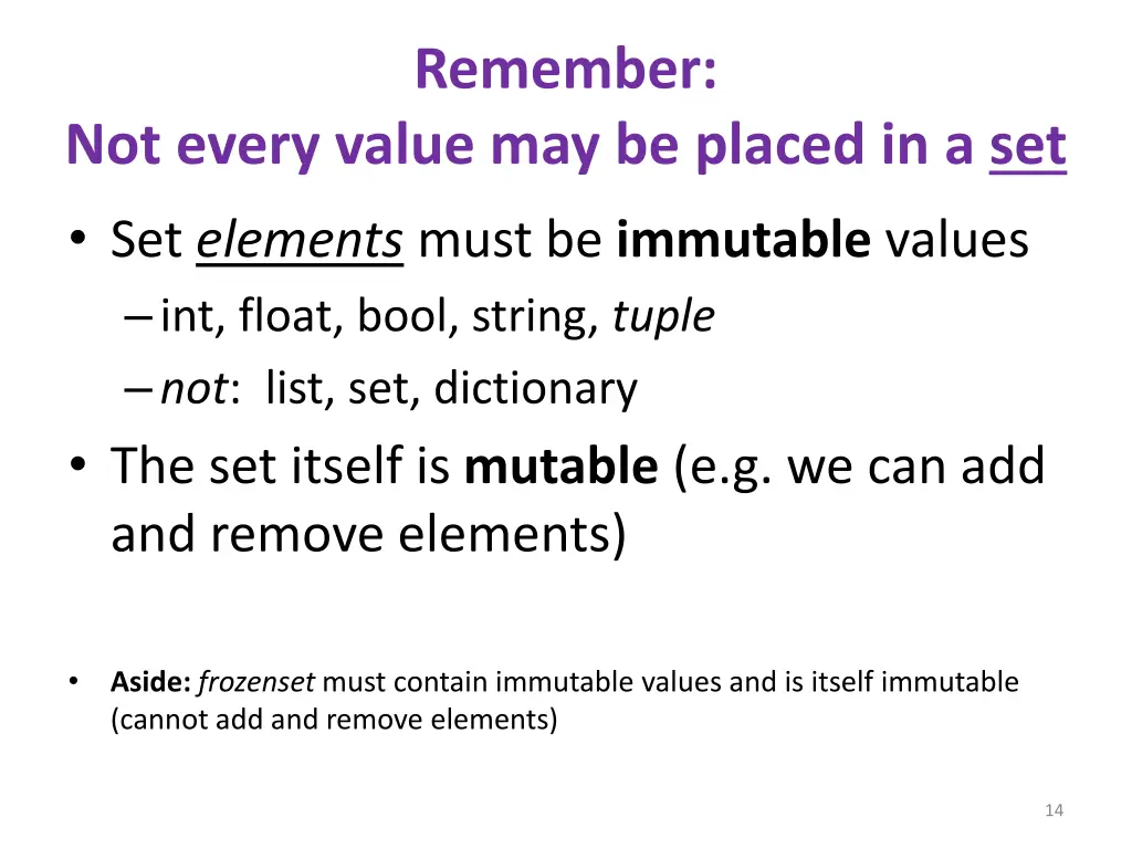 remember