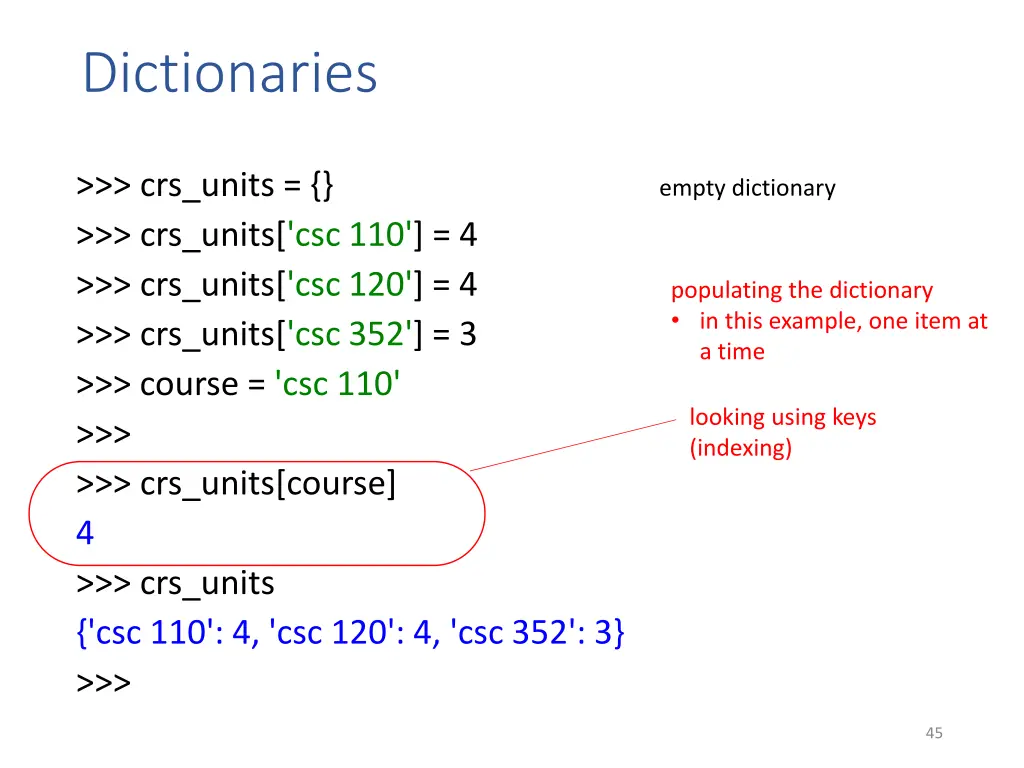 dictionaries 3