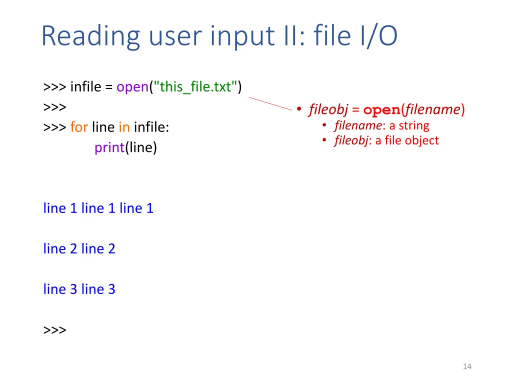 reading user input ii file i o 2