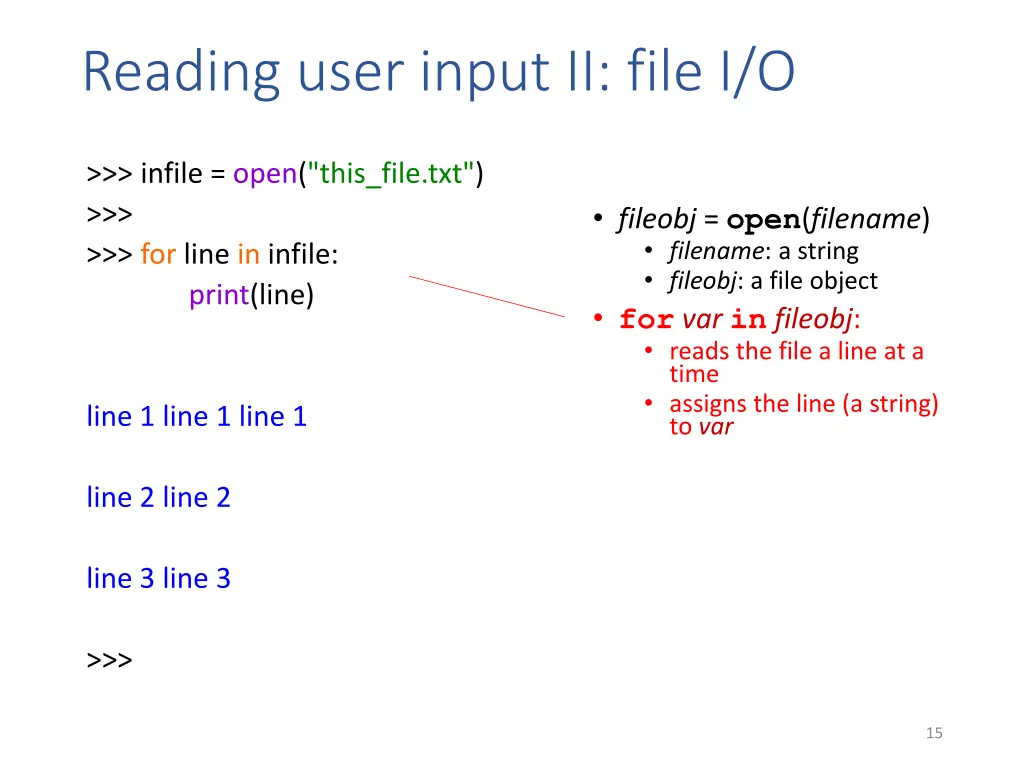 reading user input ii file i o 3