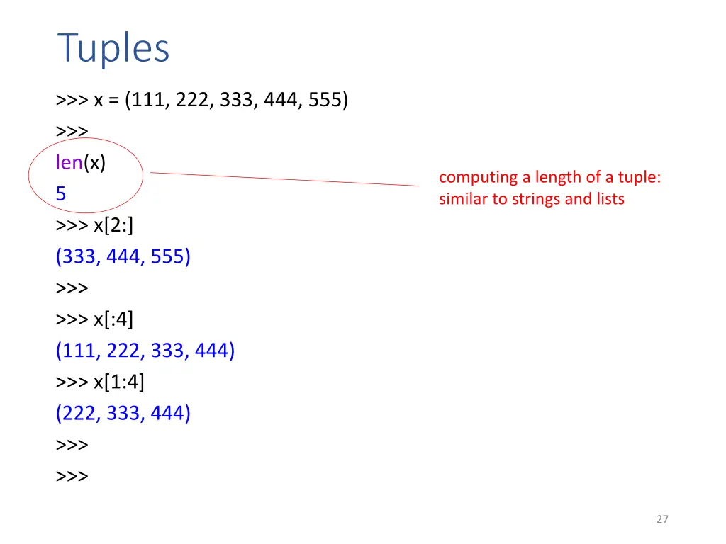tuples 3