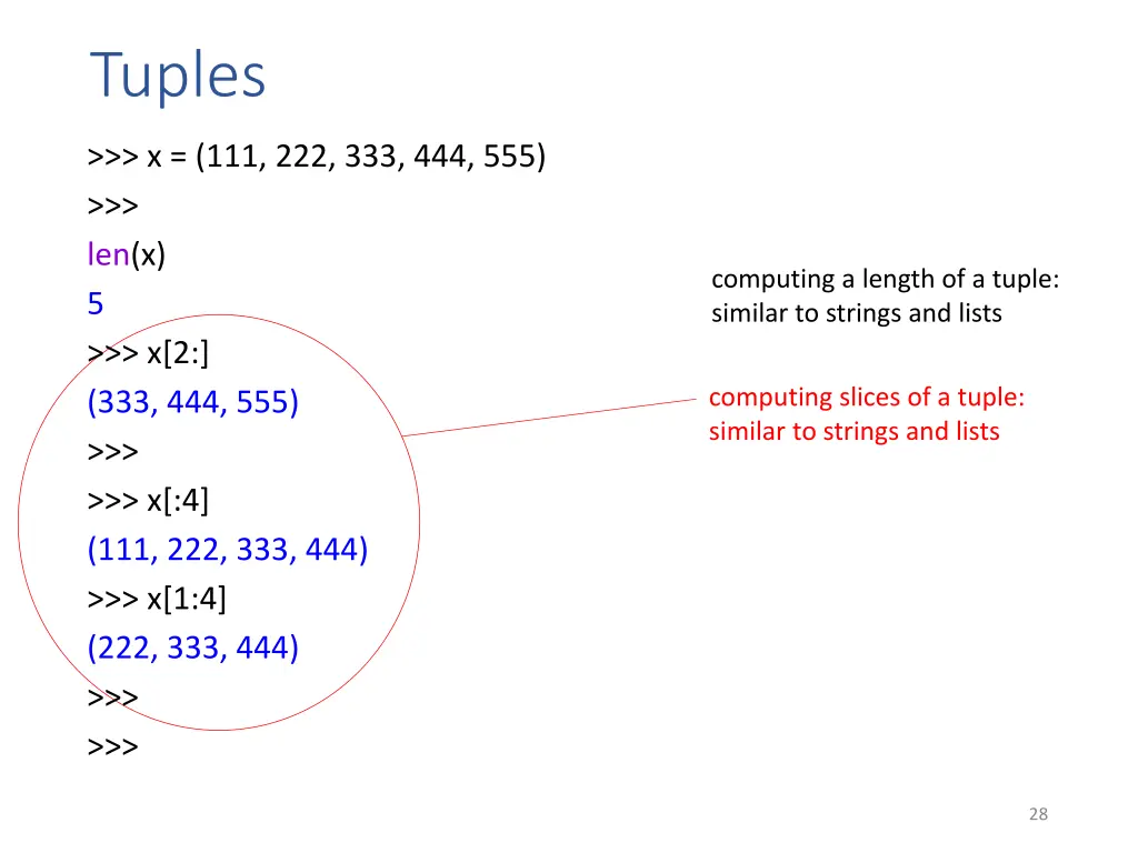 tuples 4