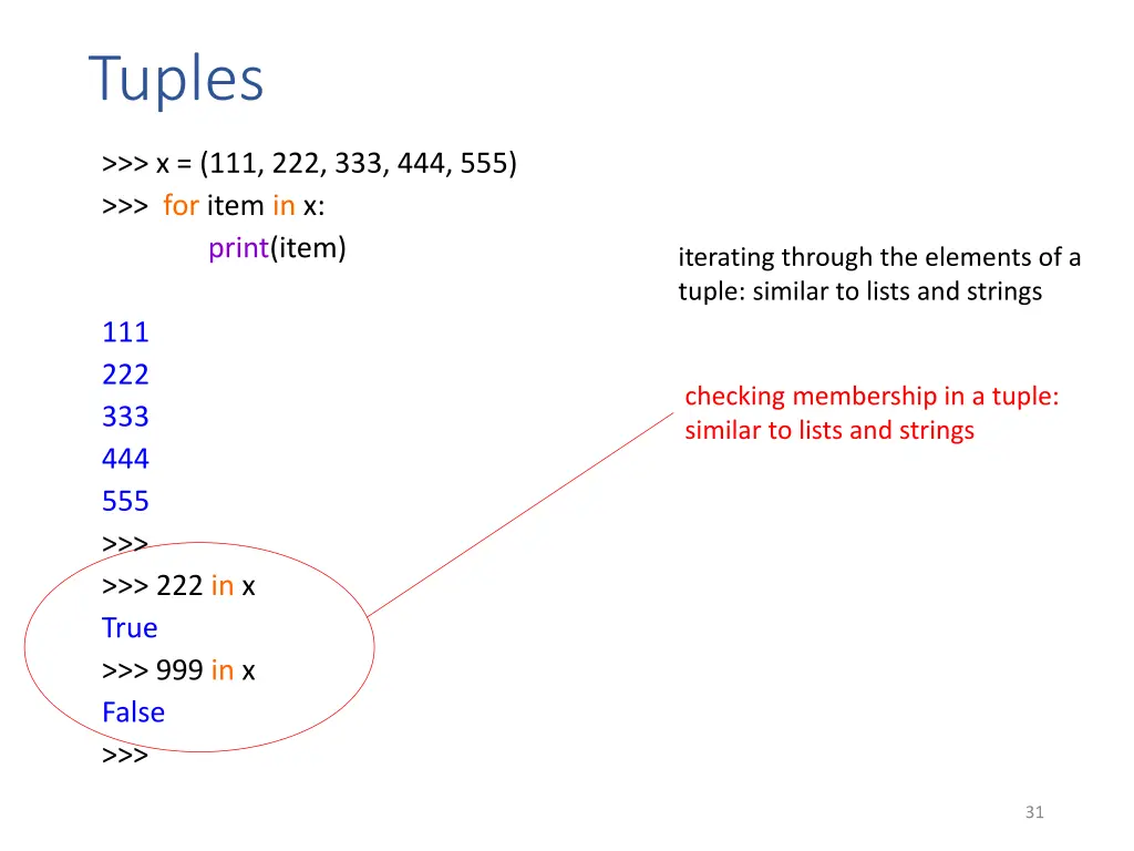 tuples 7
