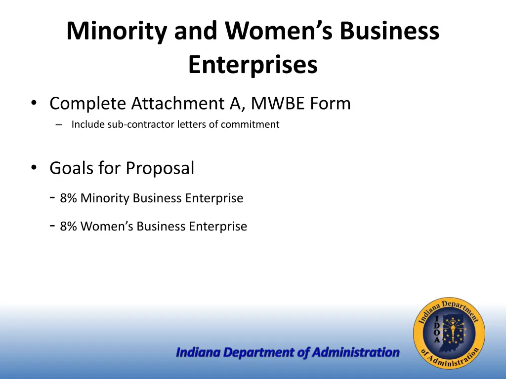 minority and women s business enterprises