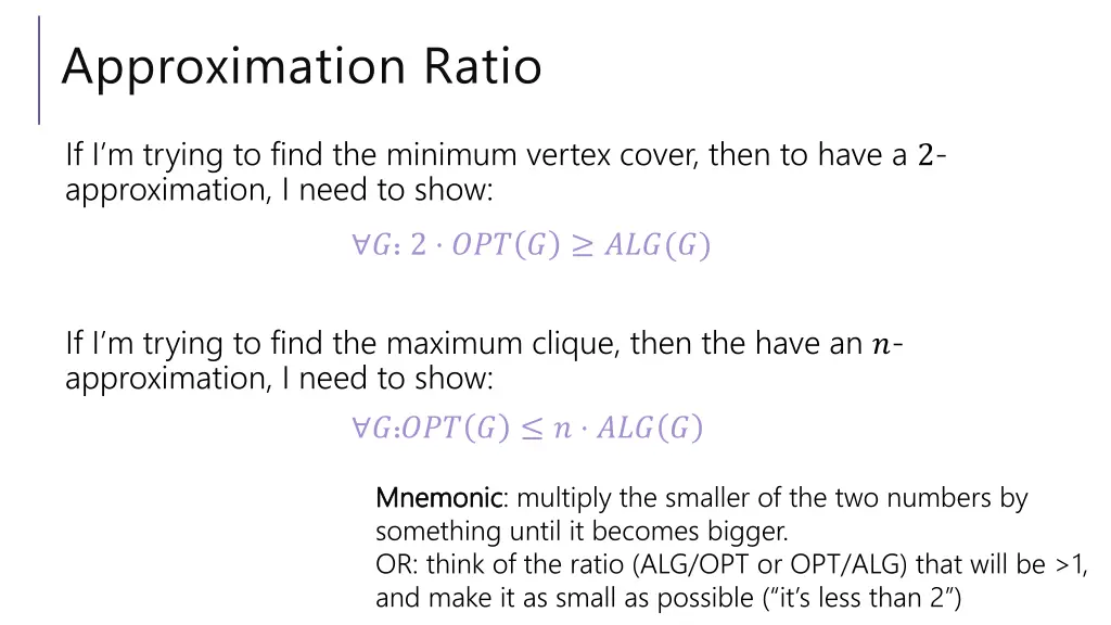 approximation ratio 3
