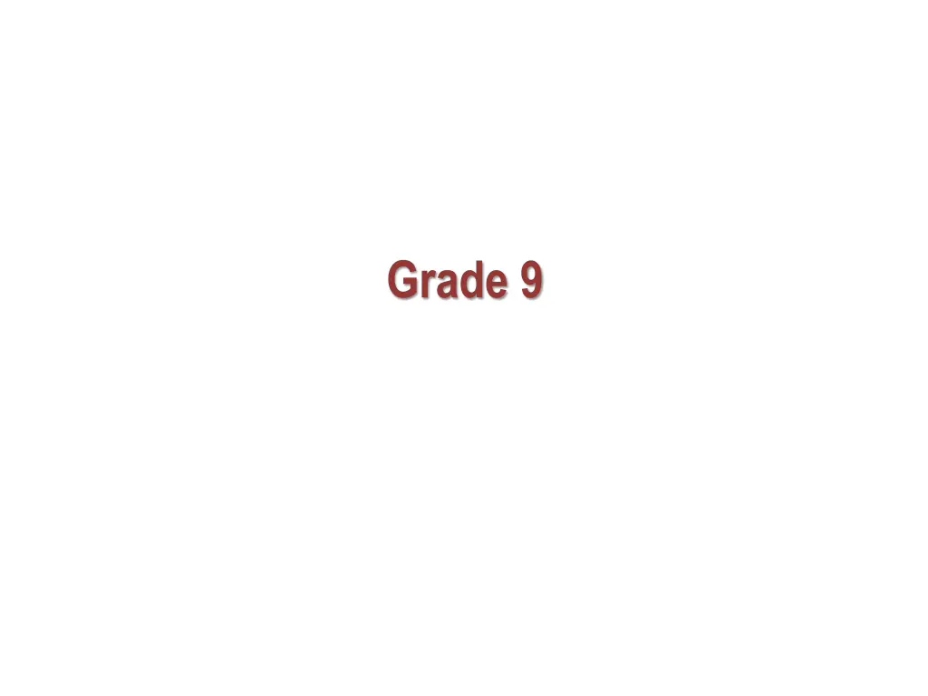grade 9
