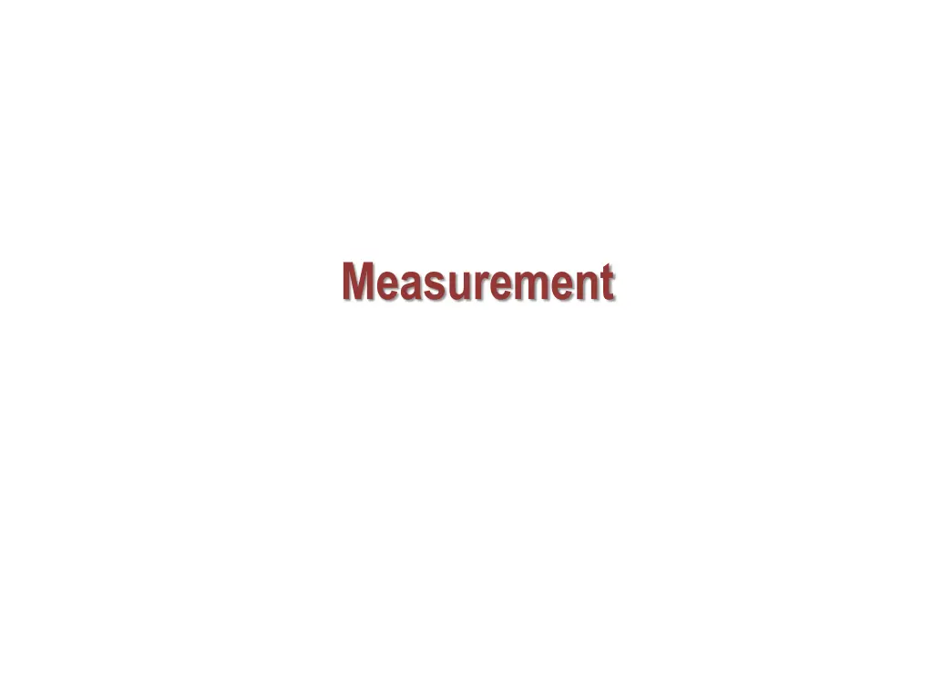 measurement 1