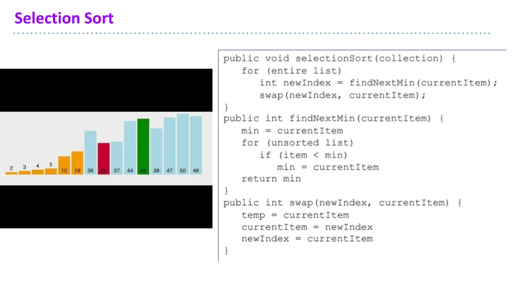 selection sort 1