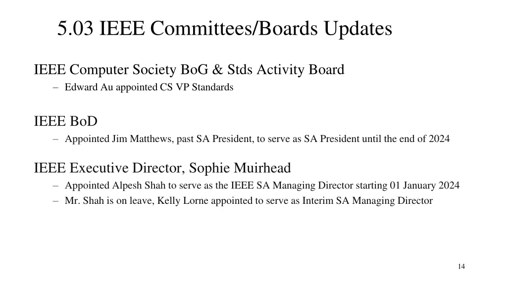 5 03 ieee committees boards updates