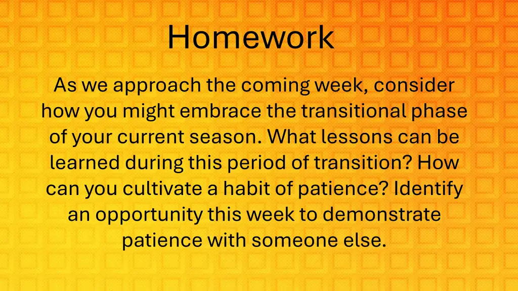 homework