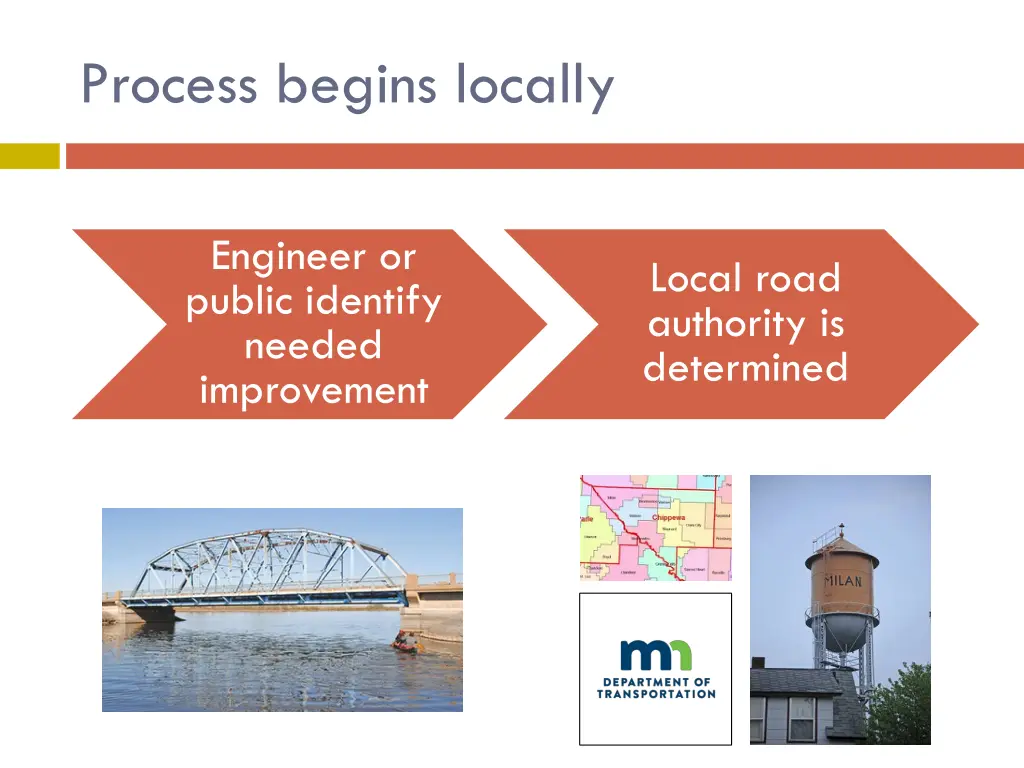 process begins locally