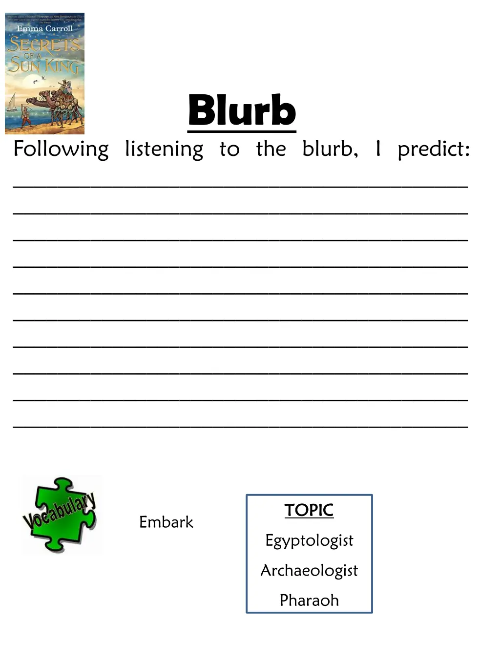 blurb