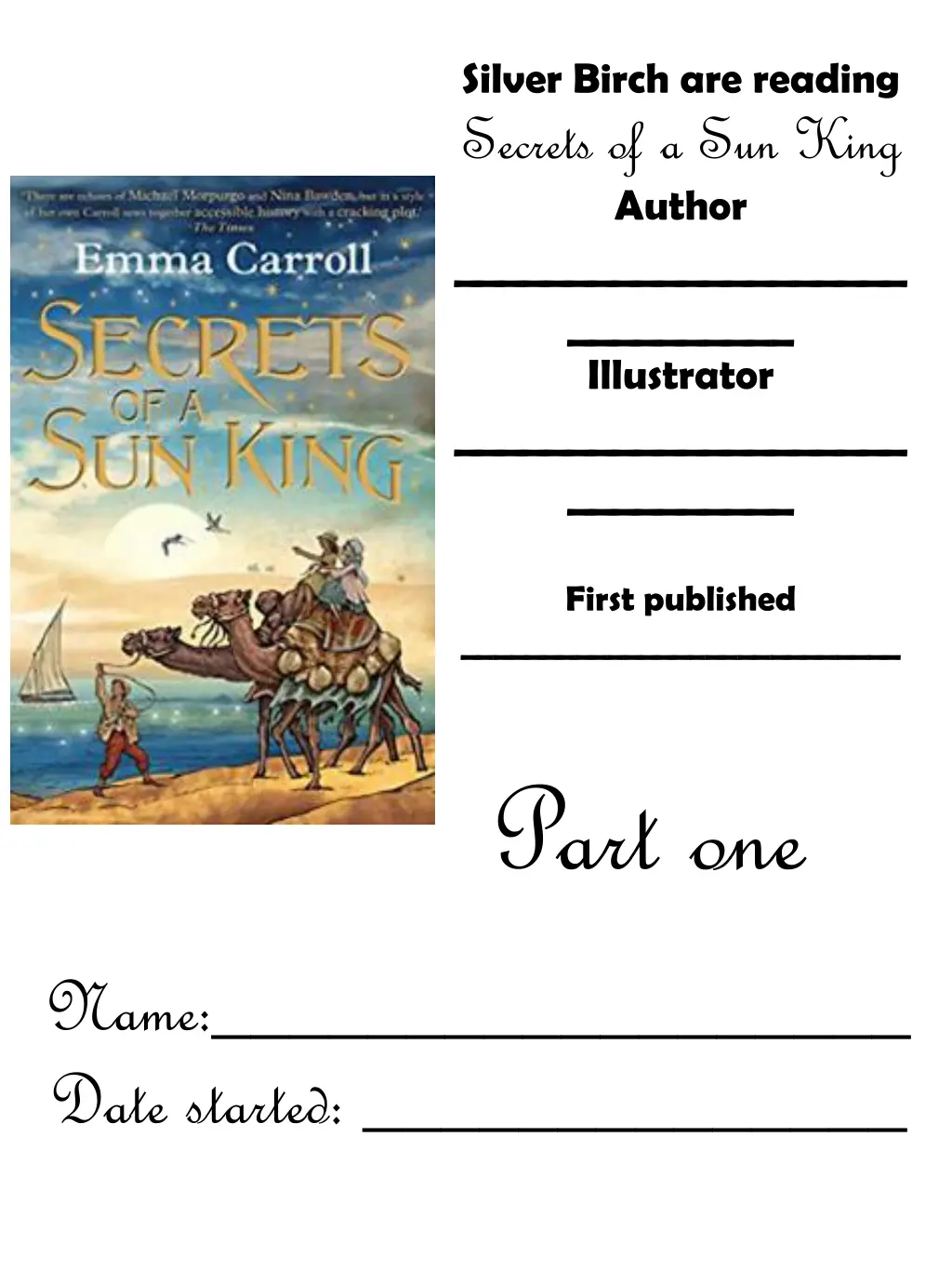silver birch are reading secrets of a sun king