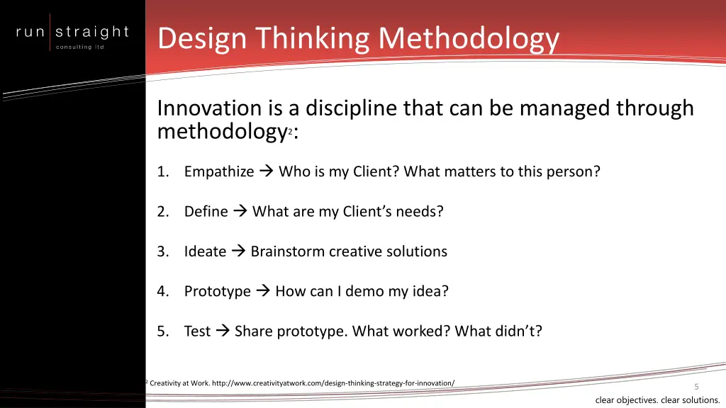 design thinking methodology