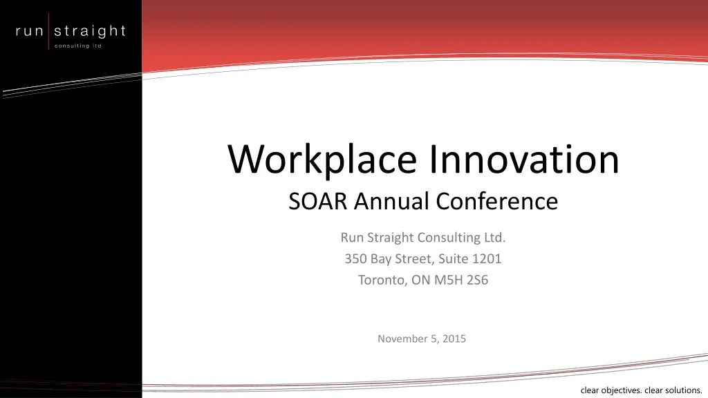 workplace innovation soar annual conference