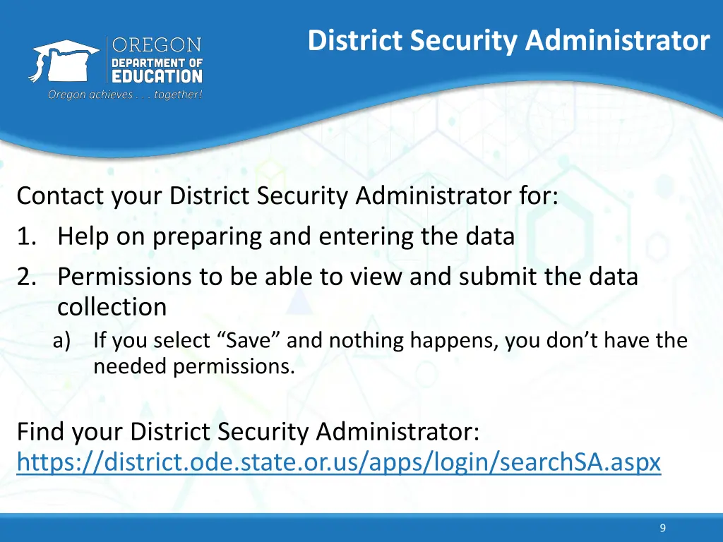 district security administrator
